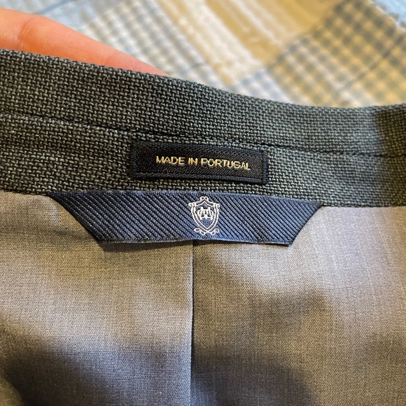 Massimo Dutti Men's Gray Blazer - Picture 9 of 11